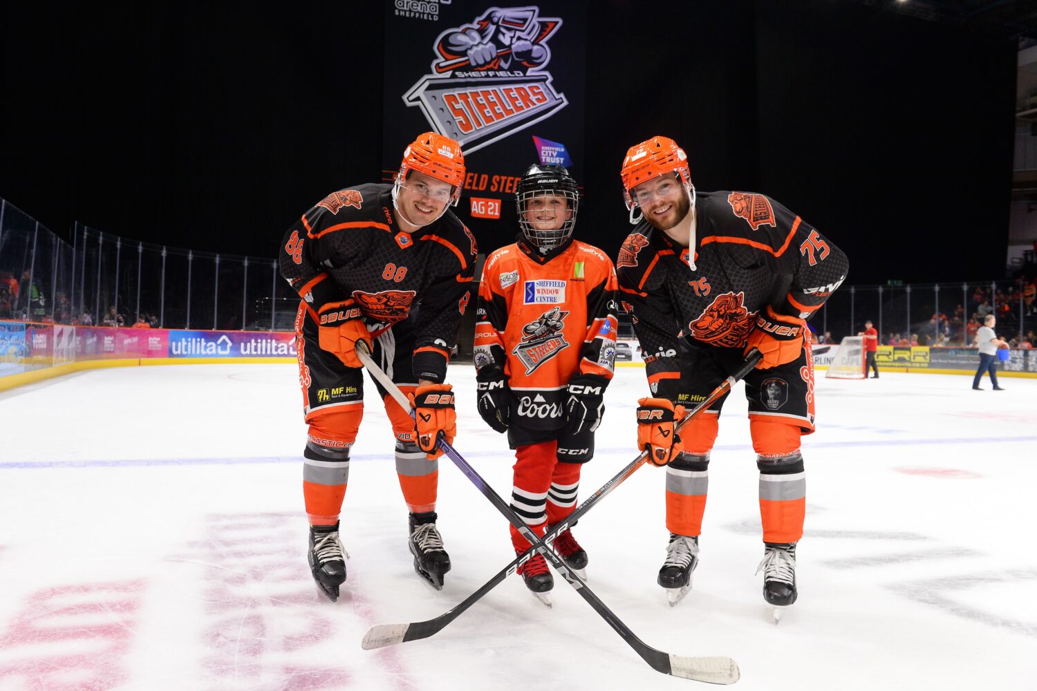 The story of the night… Sheffield Steelers