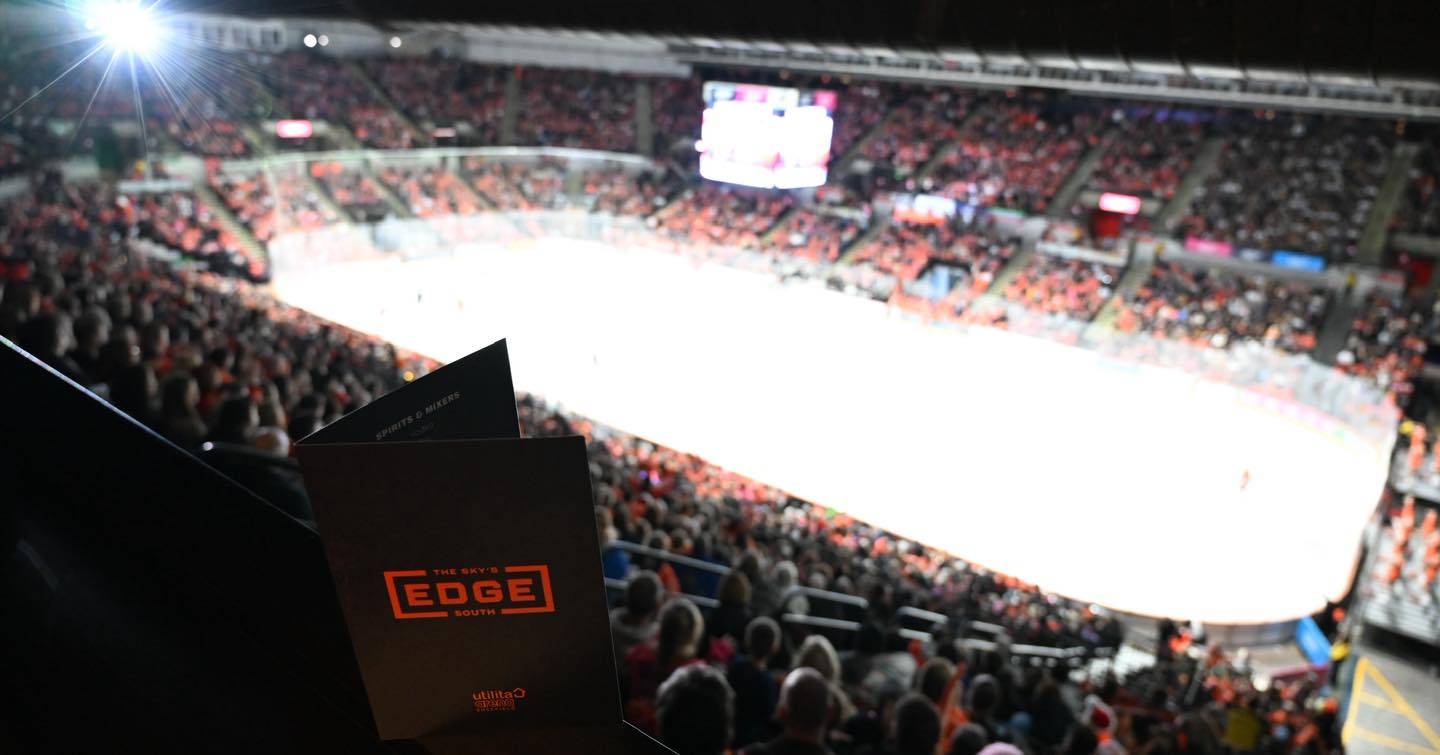 Sky's Edge premium experience overlooking the ice at Utilita Arena Sheffield